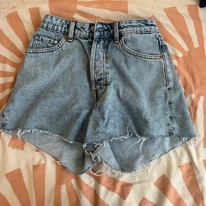 High waist H&M shorts